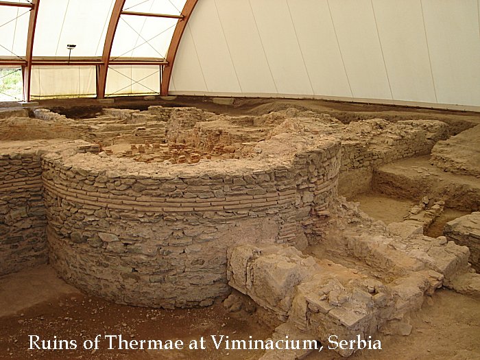 Excavations at Roman city of Viminacium,, Serbia