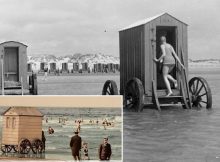 bathing machines