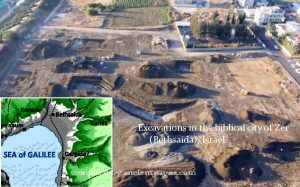 Ancient Entrance Gate Found In Biblical City Of Bethsaida (Zer) Where ...