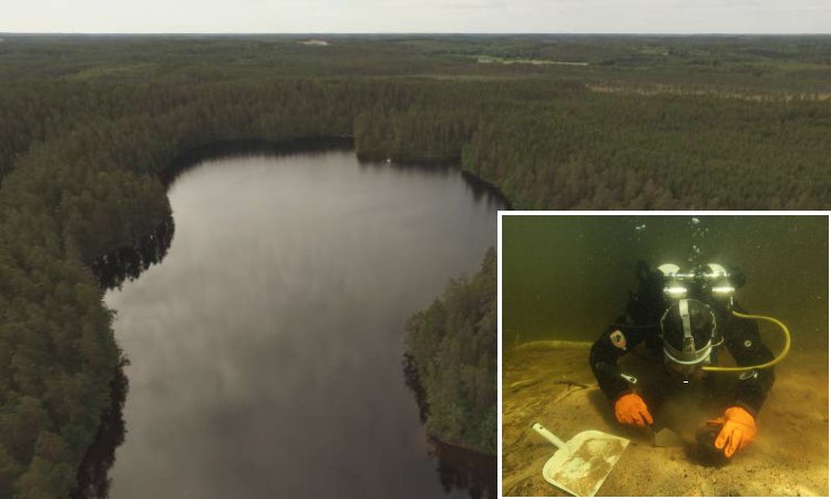 Stone Age Settlement Discovered Underwater In Finland
