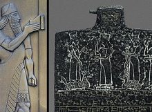 Mesopotamian God Nabu Inscribed The Human Fates Determined By The Gods