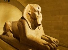 New Large Sphinx Still Embedded In Soil Discovered In Luxor, Egypt