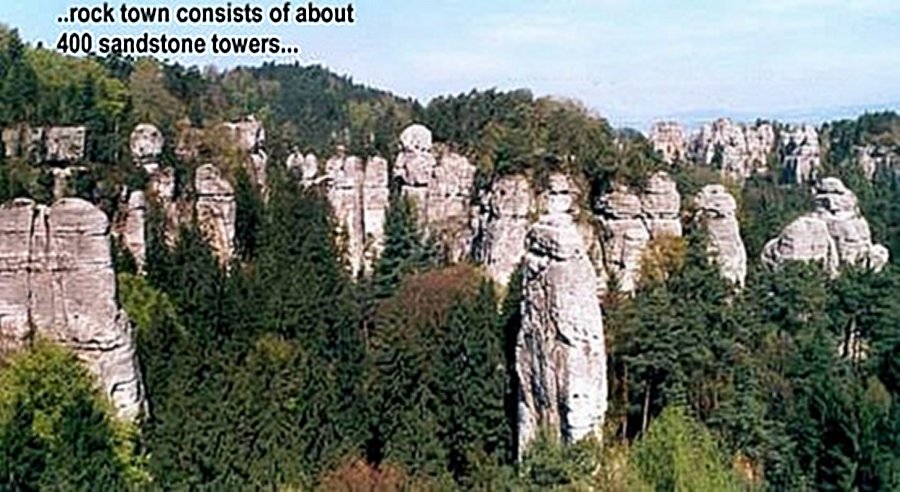 Czech Paradise’s Rock Towns are unique not only in the Czech Republic, but throughout the world, as they are the most complete example of a sandstone phenomenon.