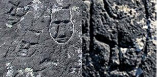 Qajartalik stone faces