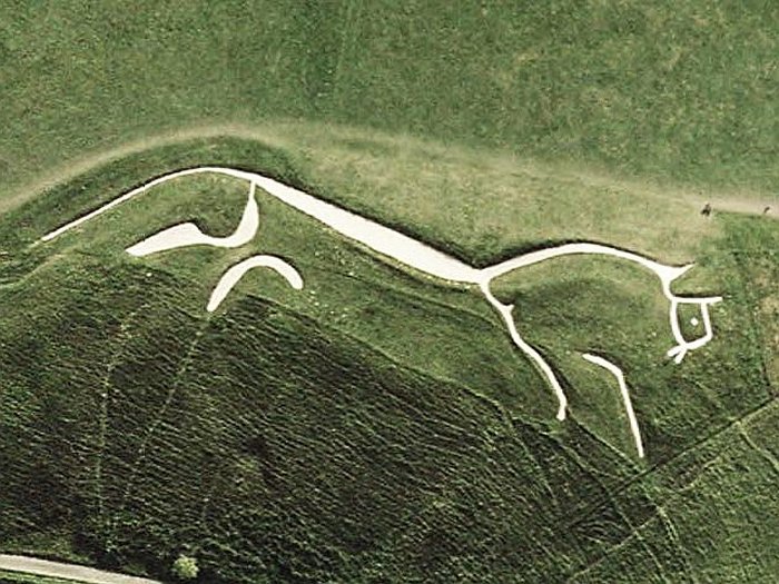 Uffington White Horse In Berkshire