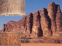 Wadi Rum, just south of the famous rose-red city of Petra.