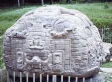 'Cosmic Monster' Zoomorph At Quiriguá Ruled By Cauac Sky, Great Maya Leader