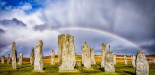Callanish Stone Complex: Sacred Place On The Isle Of Lewis In Scotland