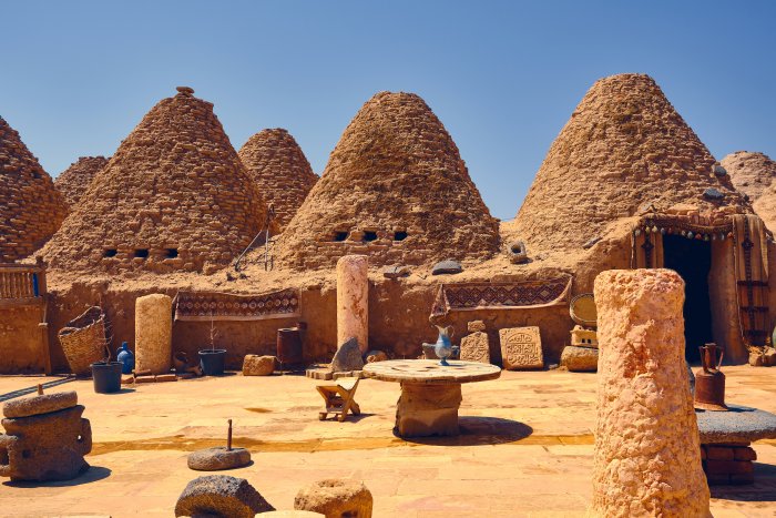 Beehive’ Adobe Houses Of Ancient City Of Harran, Upper Mesopotamia