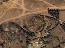 Mzora site located by Graham Salisbury on Google Earth.