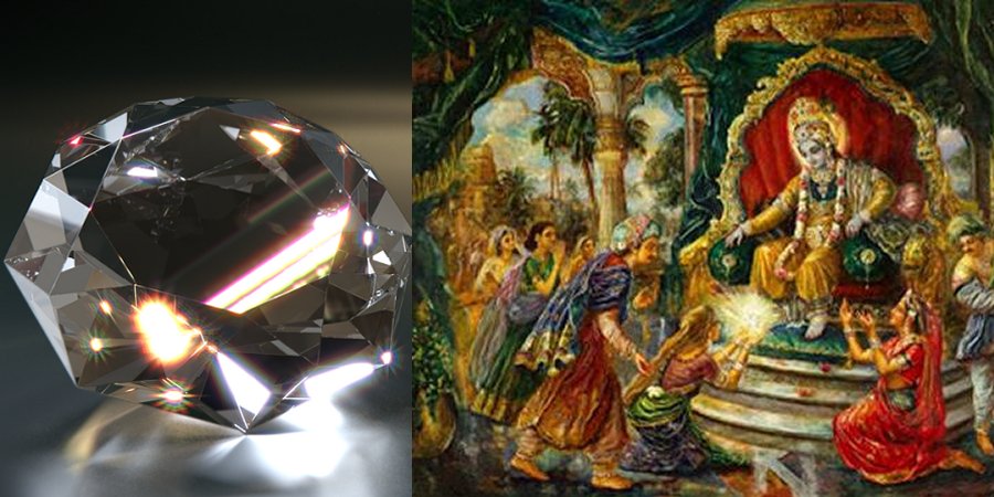 Syamantaka - Divine Jewel With Magical Powers In Hindu Mythology Was A Gift From The Sun God