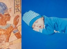 Ancient People Dressed Baby Boys In Blue To Ward Off Evil Spirits