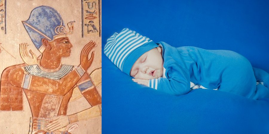 Ancient People Dressed Baby Boys In Blue To Ward Off Evil Spirits