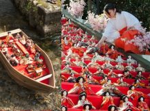 Hina Nagashi Festival – Sending Dolls Into The Ocean In Boats To Celebrate Girl's Day in Japan An Ancient Shinto Tradition