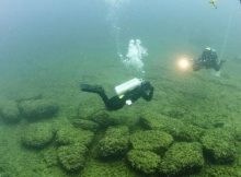 Traces of a civilization twice as old as the Stonehenge and the Great Pyramids have been discovered in Lake Huron