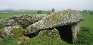 Megalith in the region of Falbygden, Sweden