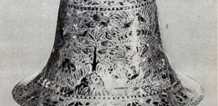 Enigma Of Ancient Bell-Shaped Metal Vase Found In Solid Sedimentary Rock