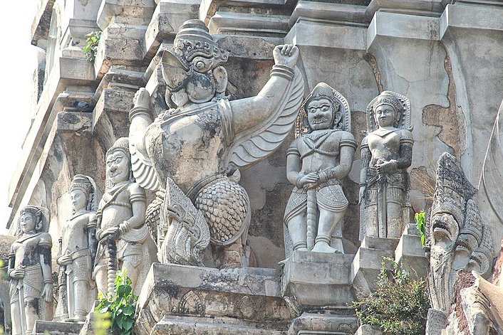 Garuda sculpture