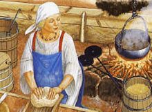 Viking Age kitchen and food