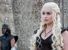 Daenerys Targaryen as portrayed by actress Emilia Clarke. HBO