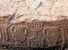 A Galilee synagogue shows the Temple menorah. Credits: Magdala Center Project/http://www.magdalaproject.org