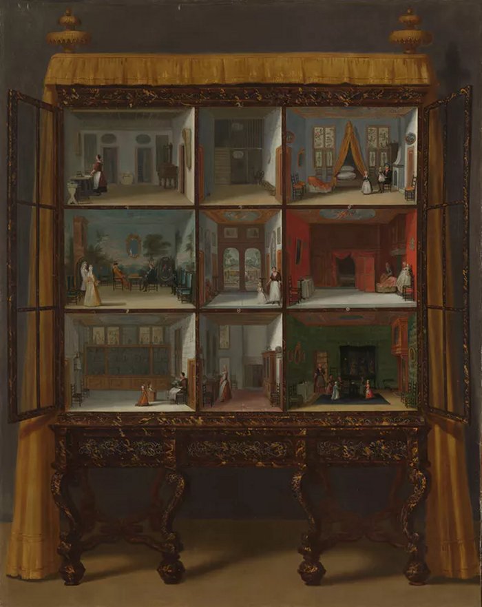 Jacob Appel, The dolls’ house of Petronella Oortman, c. 1710. Rijksmuseum, Amsterdam.