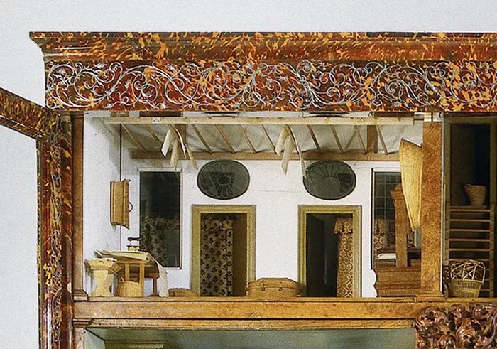 The Laundry and Linen Room of Petronella Oortman’s dolls’ house, detail. Rijksmuseum, Amsterdam