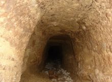 The 40-meter-long looting tunnel from the time of Ottoman Sultan Suleiman the Magnificent inside the 3rd century AD Roman – Thracian tower tomb was wide and tall enough to fit hinnies and mules used for extracting the demolished construction materials. Photos: Photo: Plovdiv Museum of Archaeology/Plamen Kurtev via Plovdiv Time