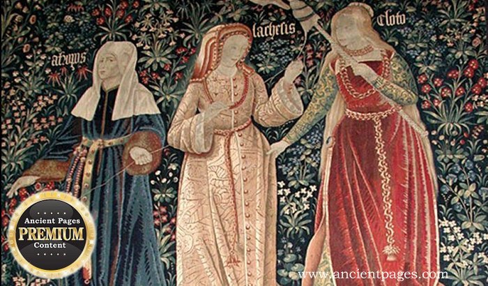 Moirai (The Fates): Greek Incarnations Of Destiny And Personification Of A Single, Unavoidable Fate