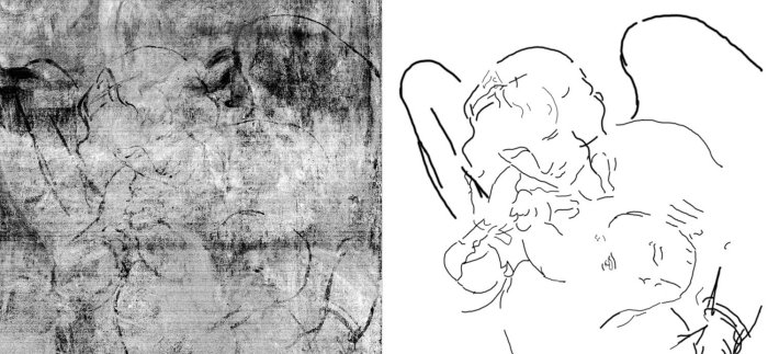 Hidden Drawing Beneath Leonardo Da Vinci's Painting Virgin Of The Rocks And Unknown Handprints Discovered