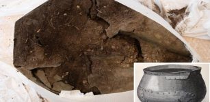 Stunning Ancient Roman Cauldron Discovered In Central Norway