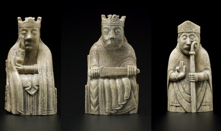 Beautiful Viking Uig Chessmen Recreated In 3D Images