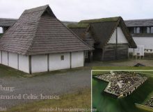 The Early Celtic "Heuneburg" settlement north of the Alps in modern-day Germany was a locus for early urbanization during the Early Iron Age (7th-5th centuries BCE)