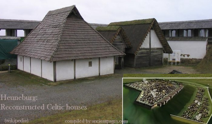 The Early Celtic "Heuneburg" settlement north of the Alps in modern-day Germany was a locus for early urbanization during the Early Iron Age (7th-5th centuries BCE)
