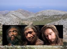 Stelida, Naxos was first used at least 250,000 years ago (Lower Palaeolithic), with handaxes possibly made by Homo heidelbergensis.