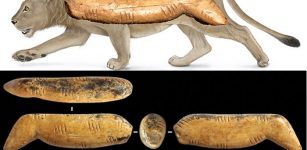 Cave Lion Figurine Made Of Woolly Mammoth Tusk Found At Denisova Cave