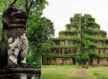 In ancient times, Koh Ker was an important city of the Khmer empire, the largest continuous empire of South East Asia that lasted from 802 CE to 1431 CE.
