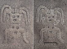 Spectacular Square-Headed Creature And 143 New Nazca Geoglyphs - Discovered