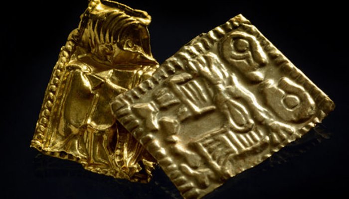 Mysterious Pre-Viking Gold Foil Figures Baffle Scientists