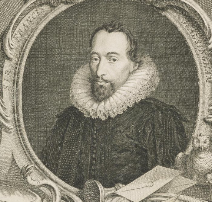 Sir Francis Walsingham, c 1530 - 1590. Secretary of State and diplomatist