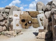 3500 years old human skull and femur bone discoverd in Sapinuwa,