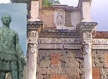 Emperor Nerva statue