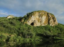 Chagyrskaya Cave in southern Siberia’s Altai Mountains. Credit: IAET