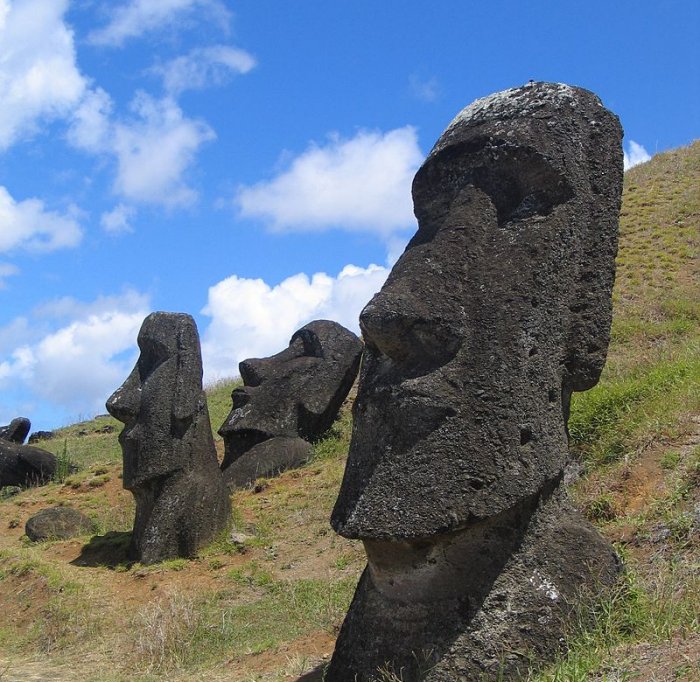 Rapa Nui - Easter Island. Credit: Public Domain