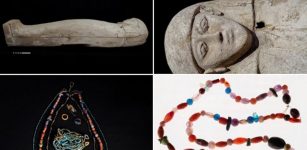 Beautiful Necklaces And Amulets Discovered In Ancient Egyptian Tomb