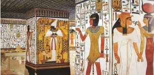 Queen Nefertari - Favorite Wife Of Ramses II The Great And Her Lavishly Decorated Tomb In The Valley Of The Queens