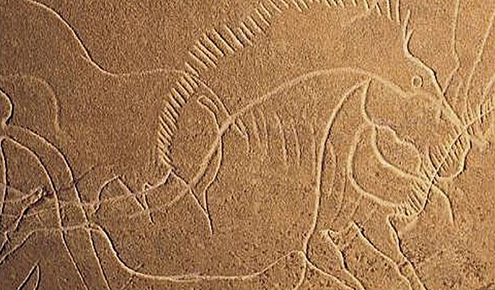 Grotte de Cussac cave in Dordogne, France,