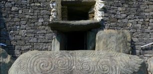 Entrance passage to Newgrange