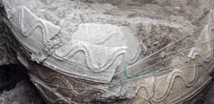 a jar burial cemetery at an ancient historic site in Iran’s central city of Isfahan dating back to the Parthian Empire.