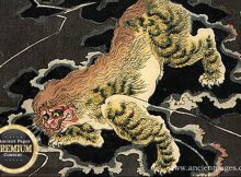 Nue – Shape-Shifting Evil Yokai Transforming Into A Black Cloud In Japanese Folklore